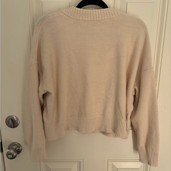 Quince 100% Organic Cotton Cropped Cardigan Size XL - Picture 4 of 8